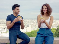 [Poster for Befikre with Befikre, Vaani Kapoor, Ranveer Singh, Aditya Chopra]