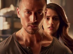[Poster for Baaghi 2 with Baaghi 2, Ahmed Khan, Tiger Shroff, Disha Patani]